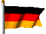 wehende Flagge Deutschland